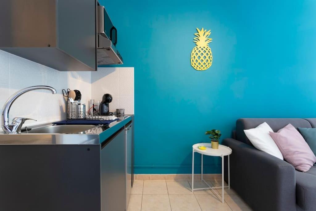 Chez Alexandra - Elegant Studio Avec Parking A Proximite Des Plages ลา กร็องเดอ-ม็อต ภายนอก รูปภาพ